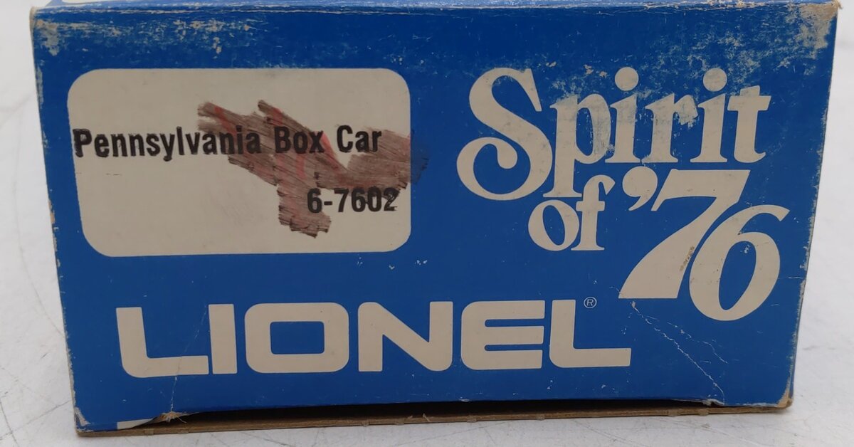 Lionel 6-7602 O Gauge Spirit of 76 State of Pennsylvania Boxcar #7602 EX/Box