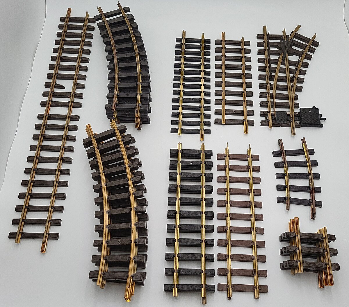 LGB, Ariso-Craft & Other G Scale Track Assortment: #10600, 1100, 12050... [19]