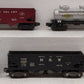 Lionel Vintage O Postwar Freight Cars: 6415, 6456, 3456, 6465 & 2458 [5] VG/Box