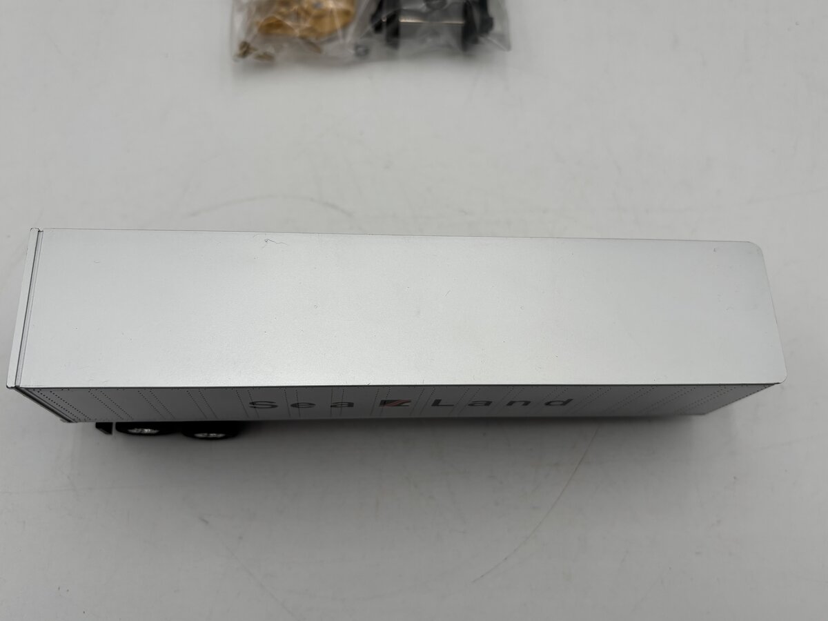 Lionel 6-16322 O Gauge TTUX Flatcar with 2 Sealand Trailers #16321, #16322 EX/Box