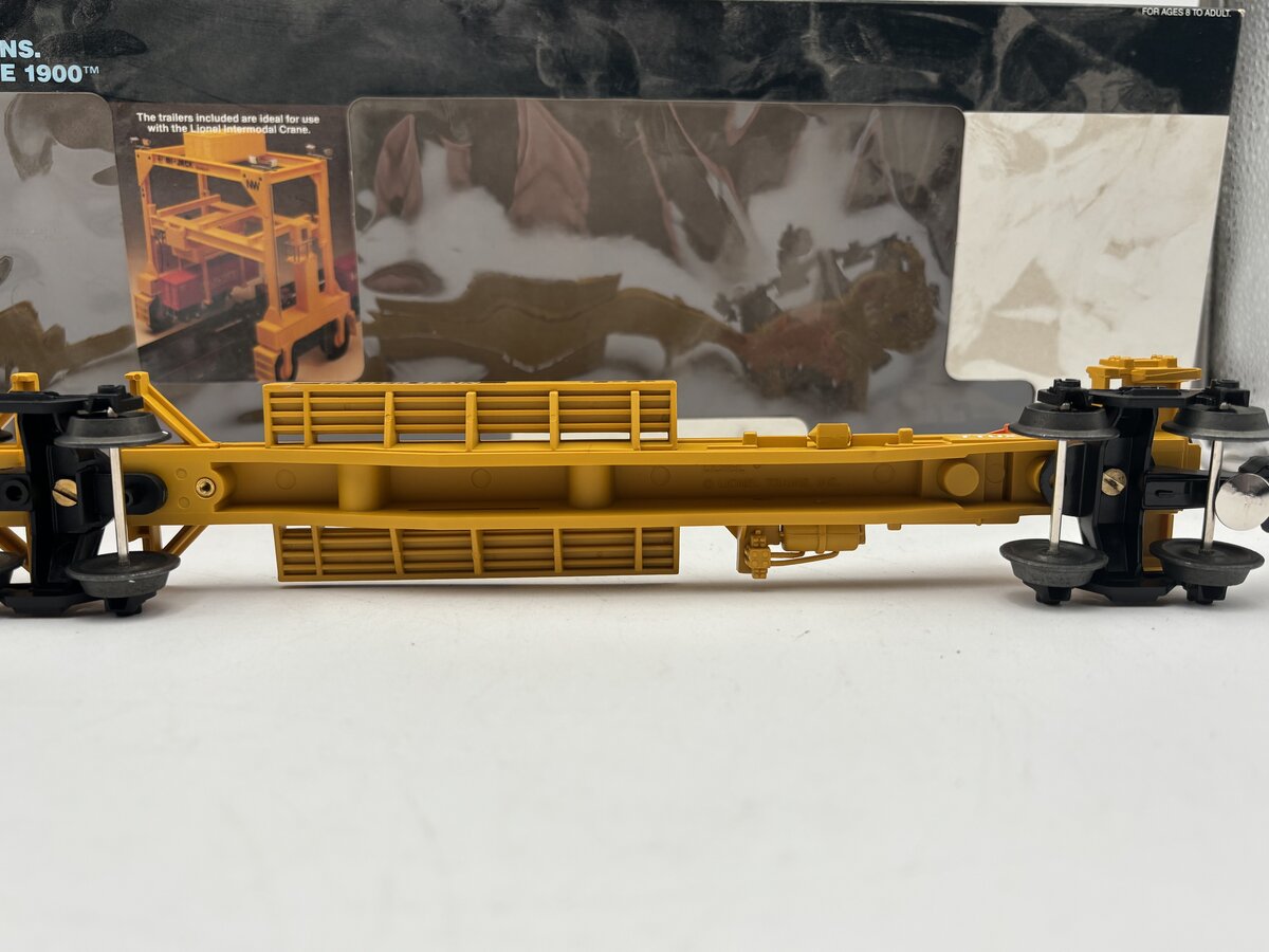 Lionel 6-16322 O Gauge TTUX Flatcar with 2 Sealand Trailers #16321, #16322 EX/Box