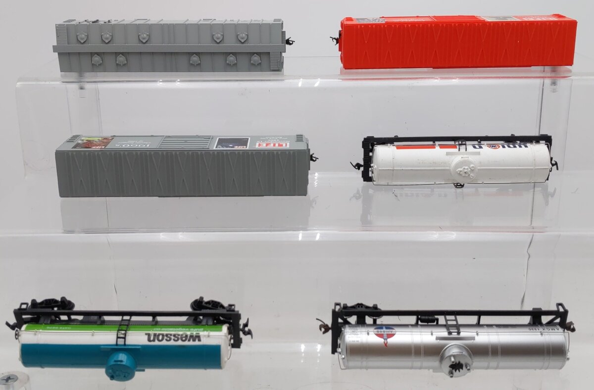 Walthers/Tyco/Other HO Scale Freight Cars #71681,1330,130,9876,1957,1965 [6] VG