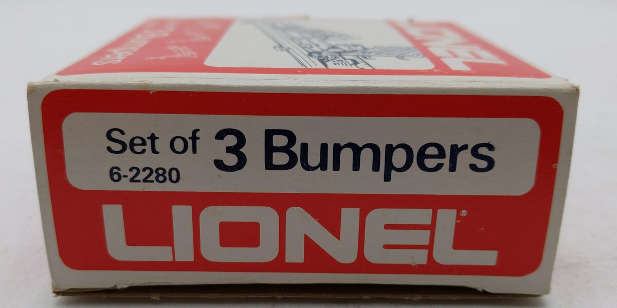 Lionel 6-2280 O Non-Illuminated Bumpers (Box of 3)