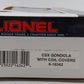 Lionel 6-16342 O Gauge CSX Gondola with Coil Covers EX/Box