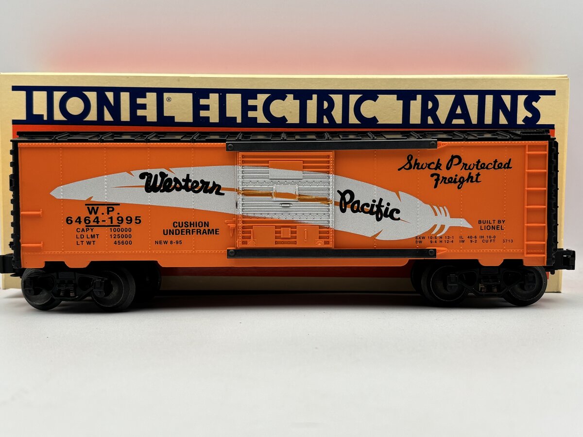 Lionel 6-52057 O Gauge TTOS-1995 Western Pacific Convention 6464 Boxcar EX/Box