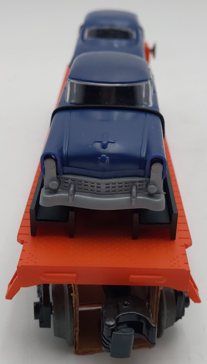 Lionel 6-16933 O Gauge Lionel Lines Flatcar with 2 Automobiles EX/Box