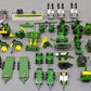 Die Cast John Deere/CASE Intl Farming Equipment Assortment [41] EX
