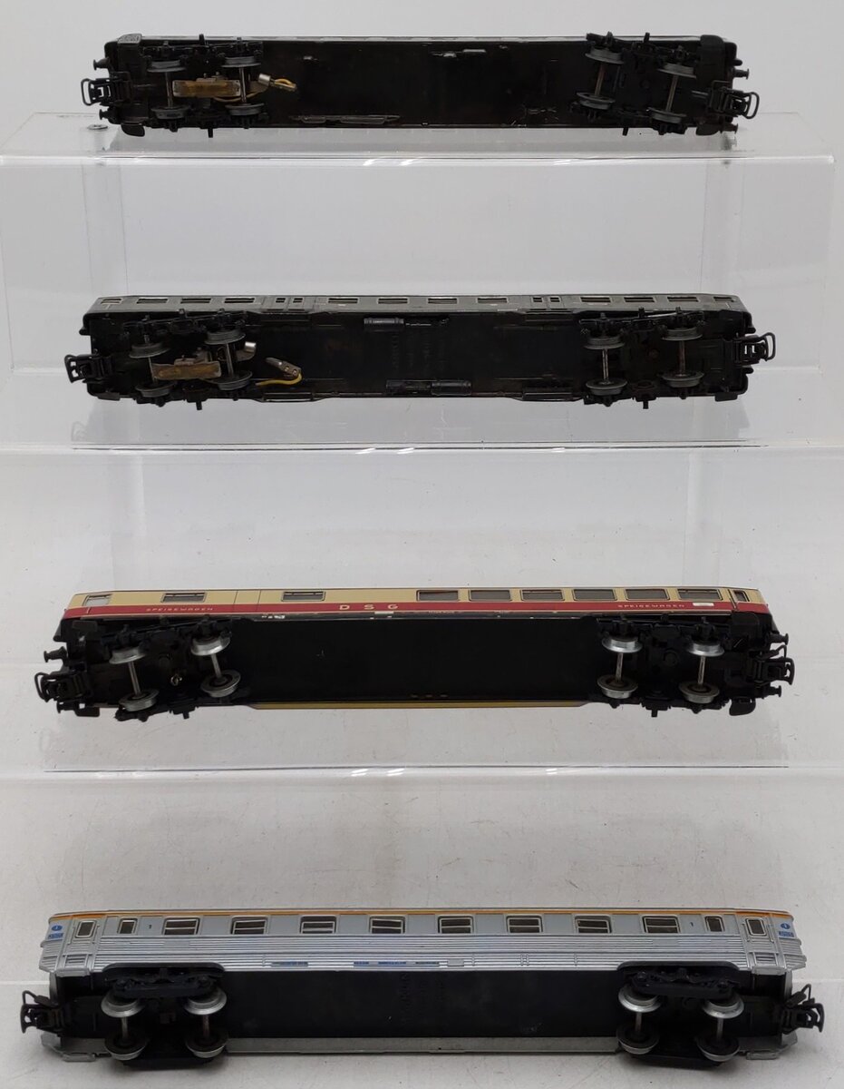 Marklin HO Scale German Federal Railway Assorted Passenger Cars [4[/Box