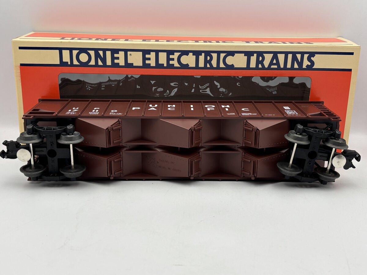 Lionel 6-17110 O Gauge Union Pacific 3-Bay Hopper #17110 with Coal Load EX/Box