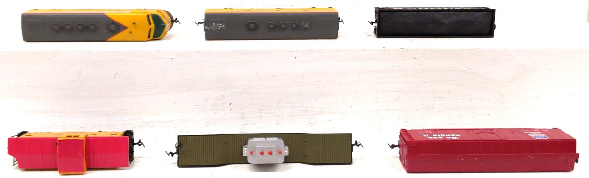 Bachmann 01113 Santa Fe Silver Series Complete HO Gauge Diesel Train Set VG/Box