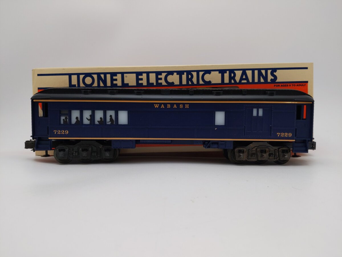 Lionel 6-7229 O Gauge Wabash Combination Car LN/Box