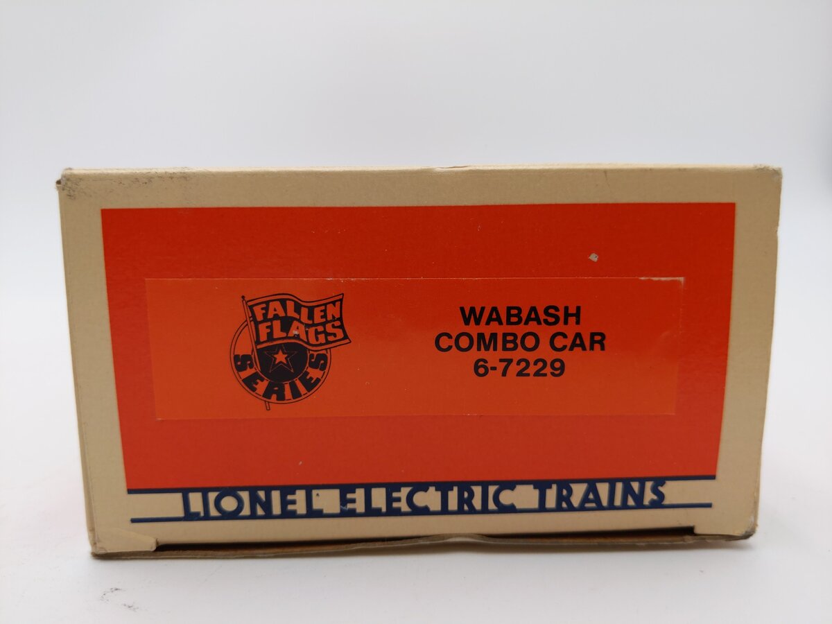 Lionel 6-7229 O Gauge Wabash Combination Car LN/Box
