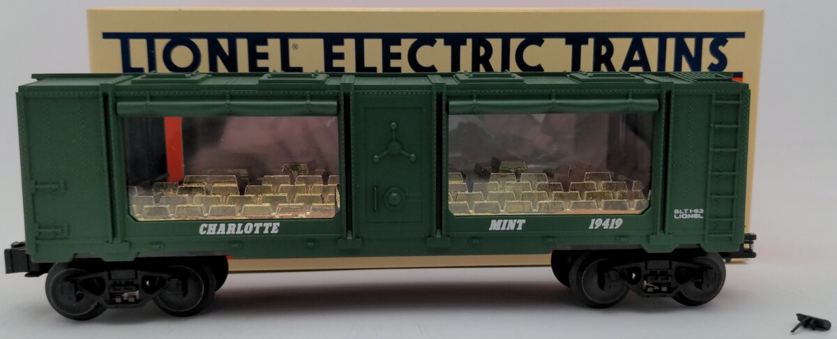 Lionel 6-19419 O Gauge Charlotte Mint Car EX/Box
