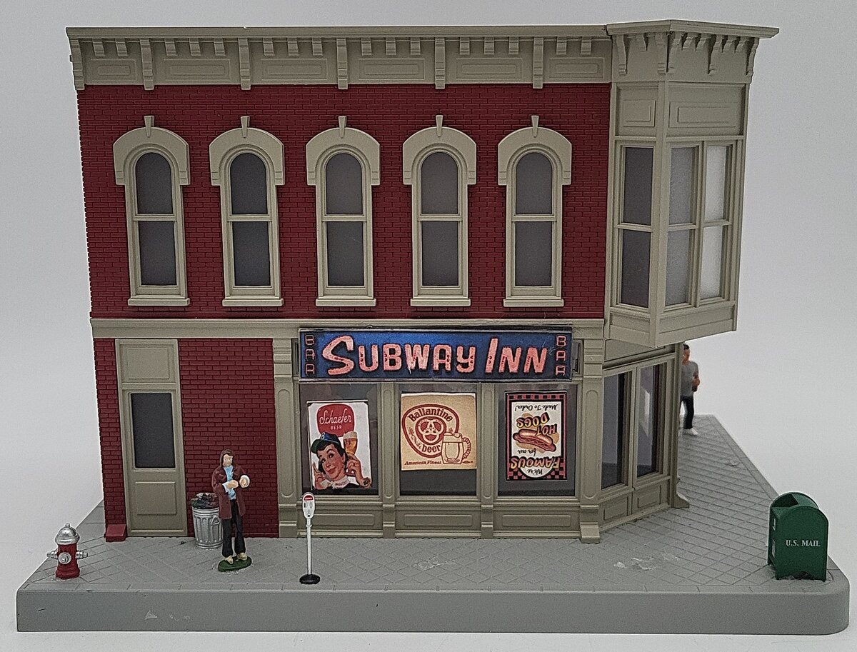MTH 30-90174 Assembled Sal's Philly Cheese Steak Corner Building