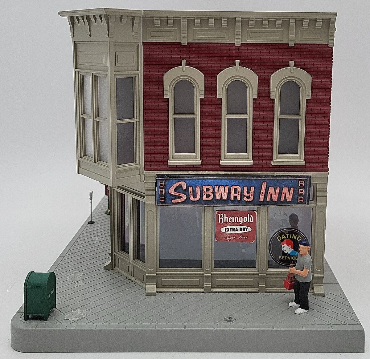 MTH 30-90174 Assembled Sal's Philly Cheese Steak Corner Building