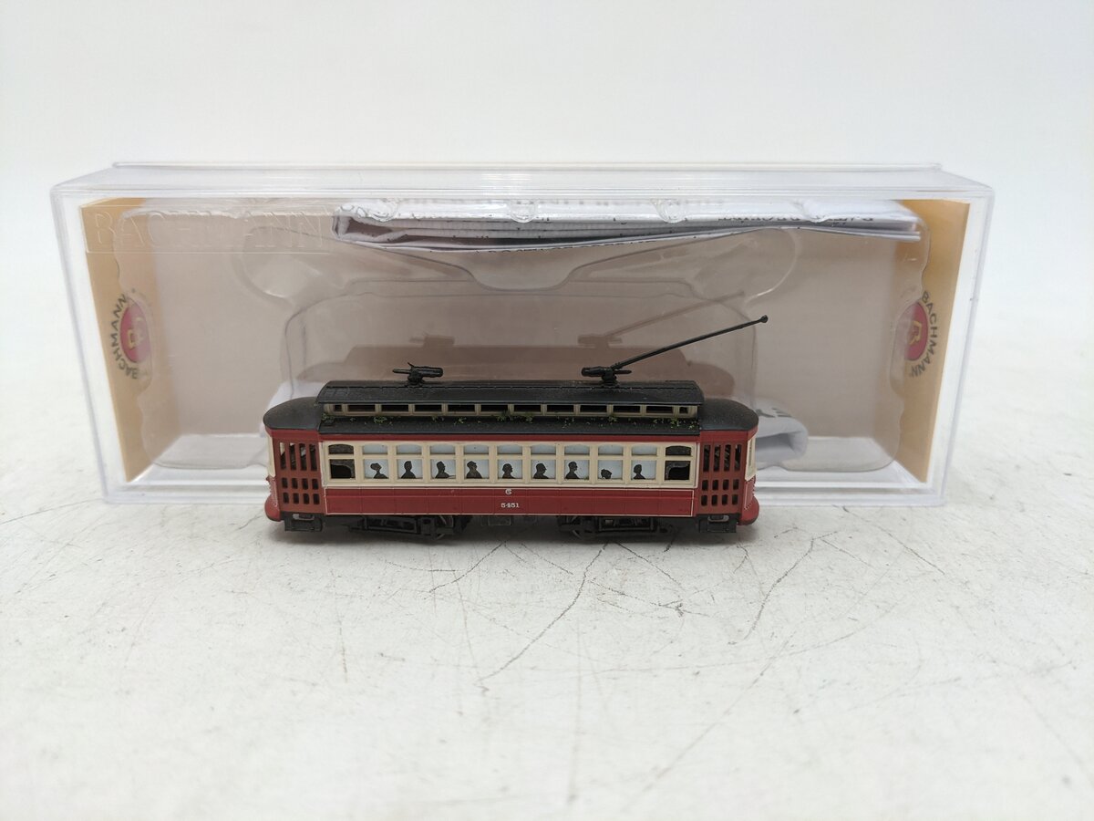 Bachmann 61091 N Chicago Brill Trolley - Standard DC EX/Box