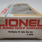 Lionel 6-9628 O Gauge Burlington Northern Hi Cube Boxcar LN/Box