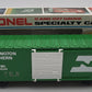 Lionel 6-9628 O Gauge Burlington Northern Hi Cube Boxcar LN/Box