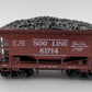 AHM 5273 HO Scale Vintage Soo Line Ore Car #81714 VG