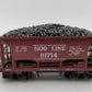 AHM 5273 HO Scale Vintage Soo Line Ore Car #81714 VG