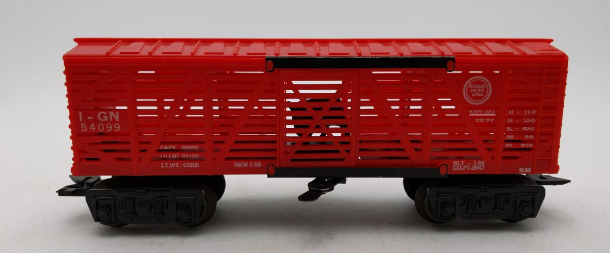Marx 54099 Vintage O Missouri Pacific Stock Car EX