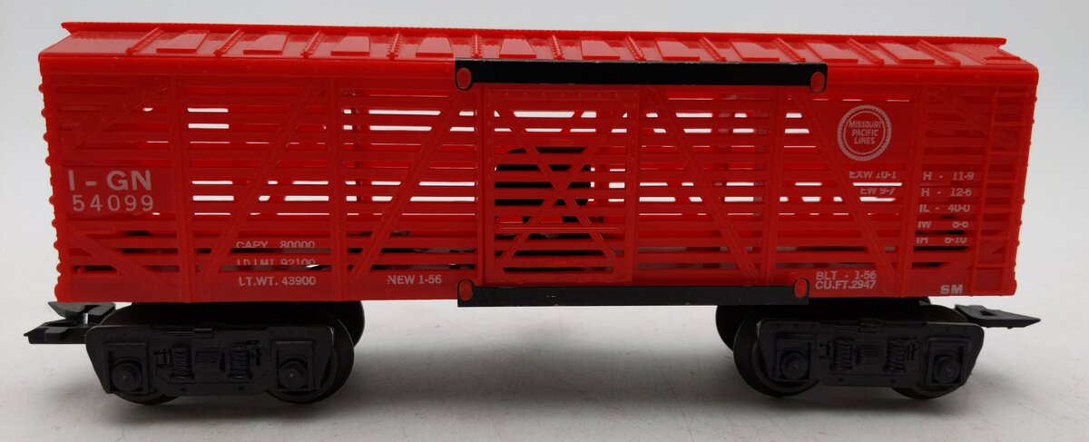 Marx 54099 Vintage O Missouri Pacific Stock Car EX