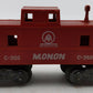 Marx C-350 Vintage O Scale Monon Window Caboose EX