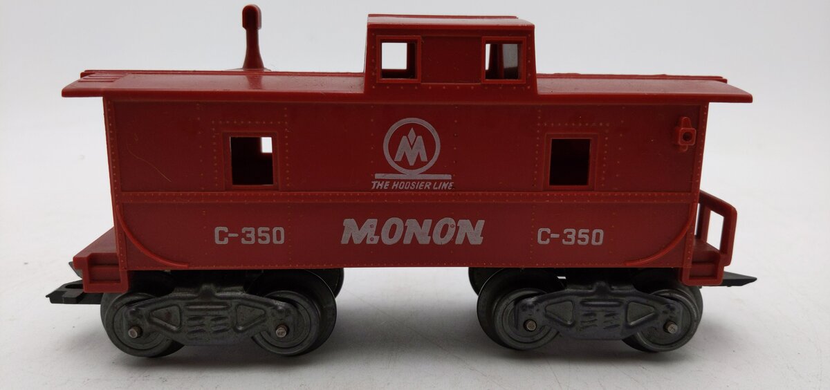 Marx C-350 Vintage O Scale Monon Window Caboose EX