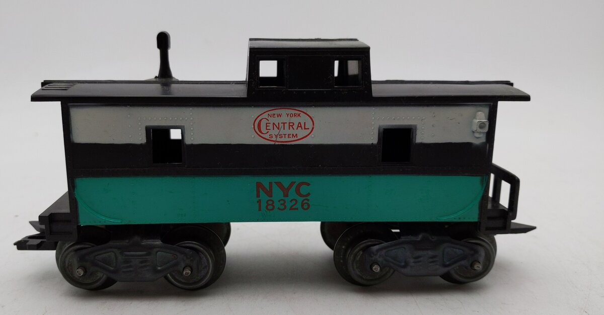 Marx 18326 Vintage O NYC Plastic Caboose EX