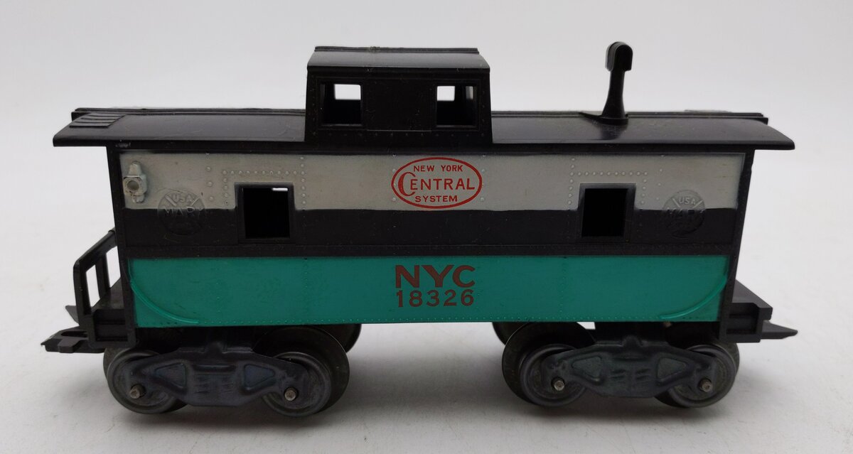 Marx 18326 Vintage O NYC Plastic Caboose EX