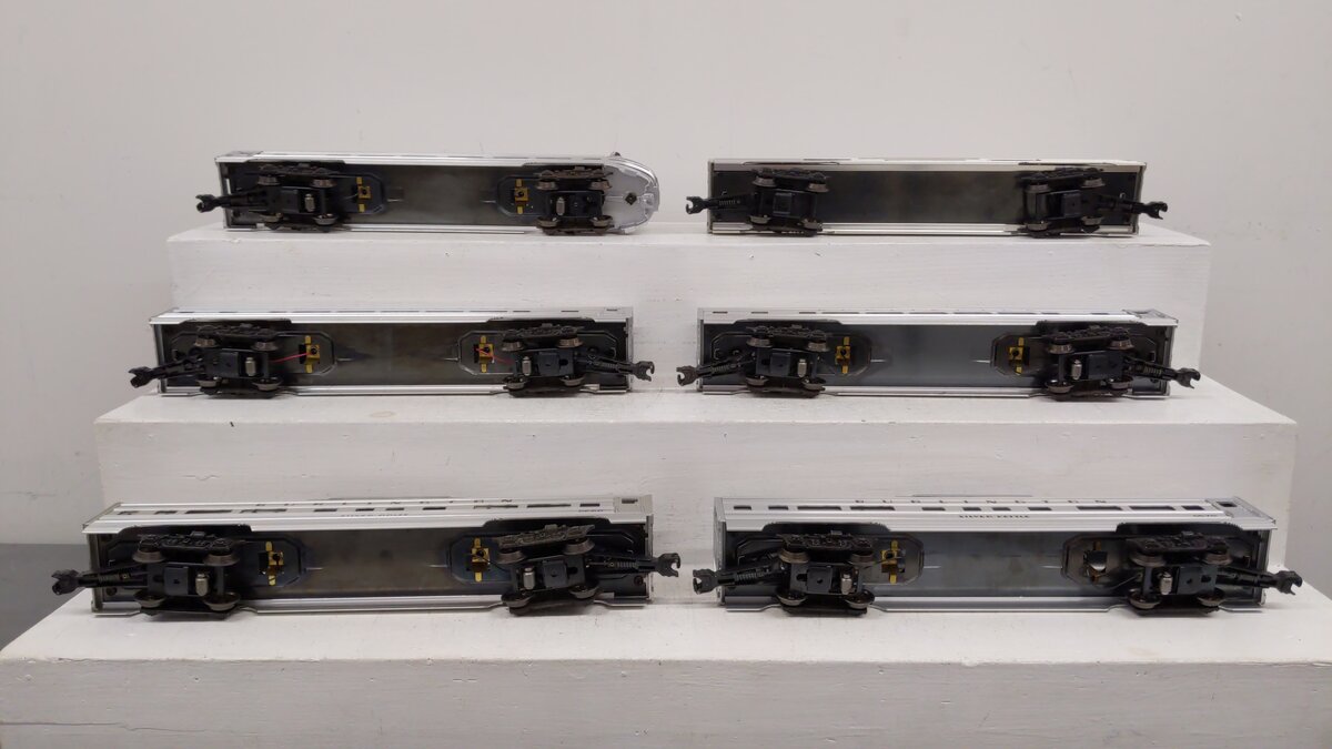Lionel O Gauge Burlington Passenger Cars [6] EX
