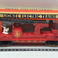 Lionel 6-16688 O Gauge Red Operating Fire Ladder Car VG/Box
