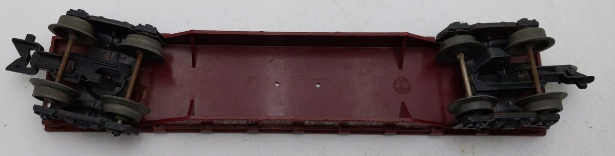 Marx 5545 Vintage O CB&Q Flatcar No Load VG