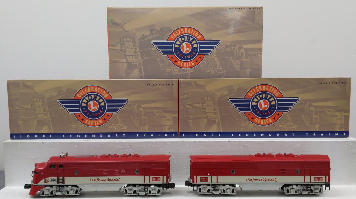 Lionel 6-38100 O Gauge Texas Special F3 A&B Diesel Set #2245 EX/Box