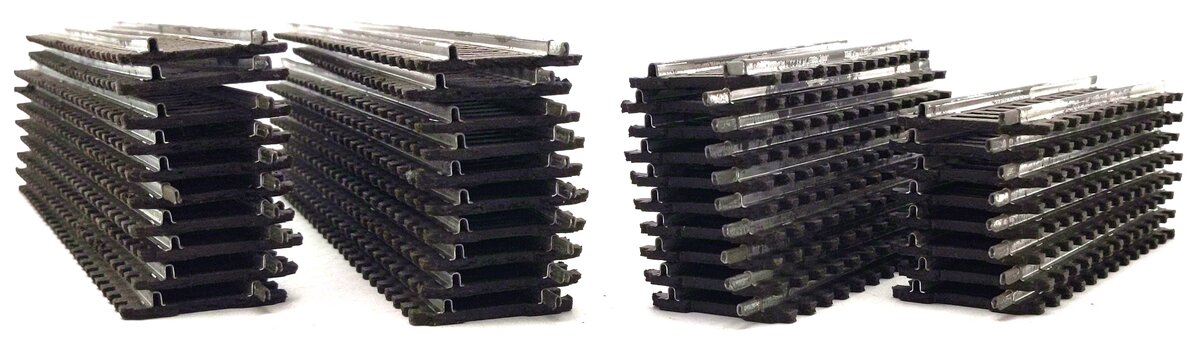 Fleischmann HO Scale Assorted Straight Track [38] VG/Box