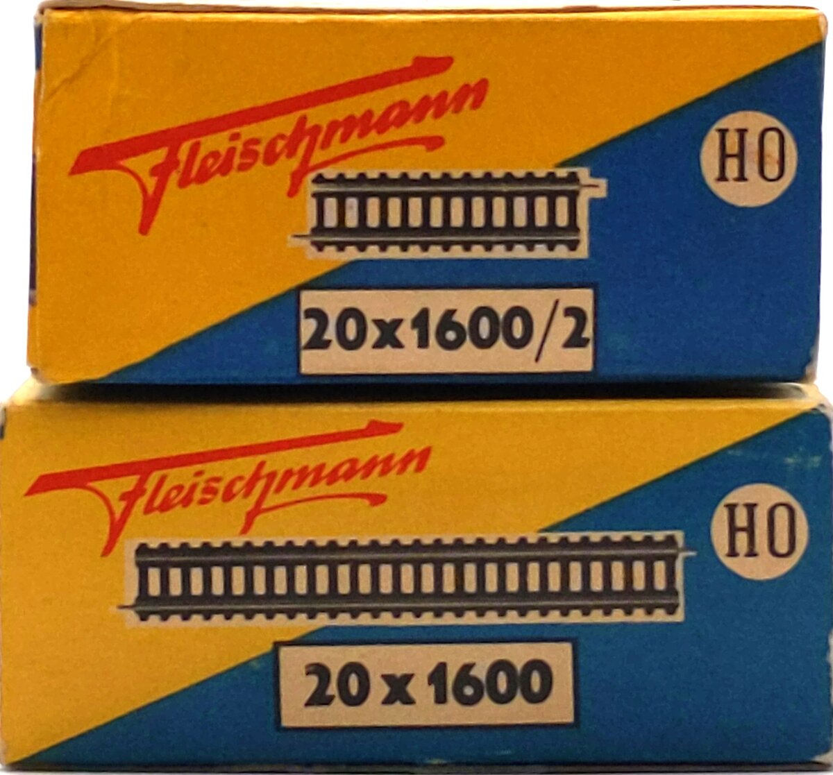 Fleischmann HO Scale Assorted Straight Track [38] VG/Box