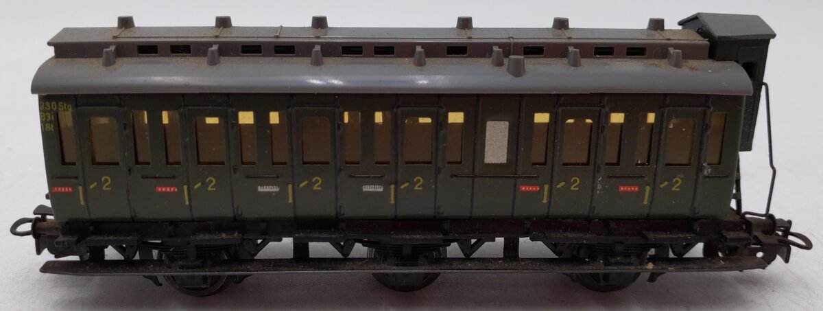 Marklin 4005 HO Scale 2nd Class Passenger Car VG/Box