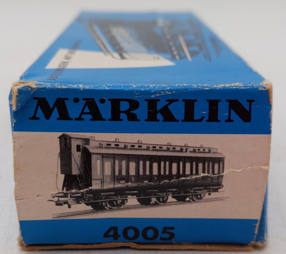 Marklin 4005 HO Scale 2nd Class Passenger Car VG/Box