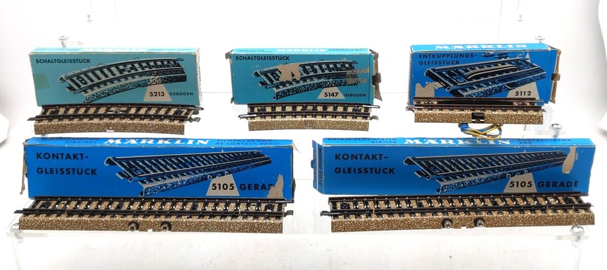 Marklin HO Scale Assorted Track [14] EX