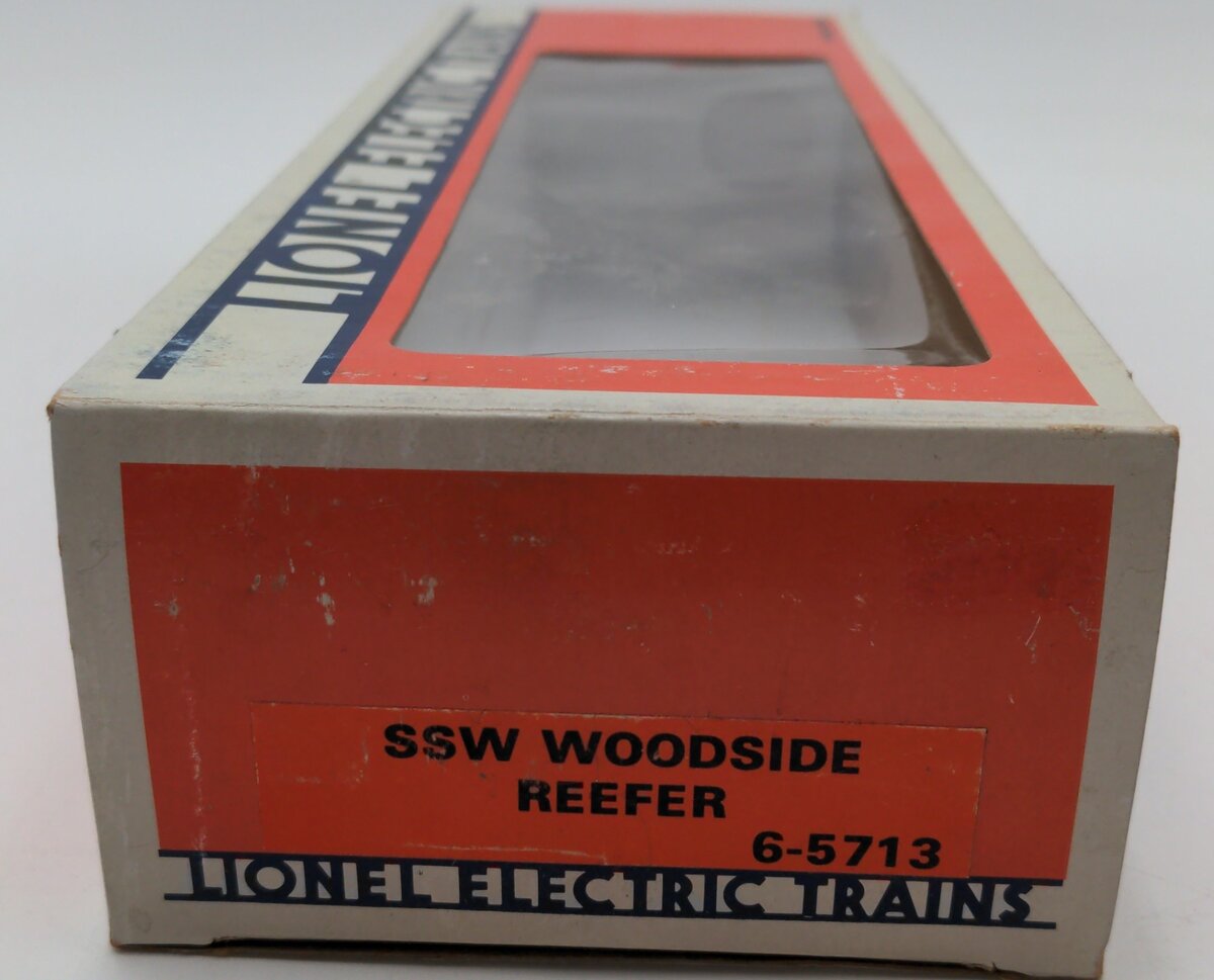 Lionel 6-5713 O Gauge SSW Cotton Belt Route Woodside Reefer Car EX/Box