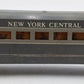 Marx 234 Vintage O New York Central Gray Metal Coach Passenger Car VG