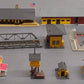 Tyco & Other HO Assorted Track Accessories and Buildings [14] VG