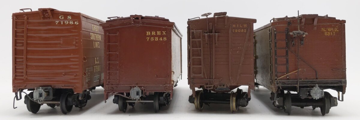 O Scale 2 Rail Custom Freight Cars #6311,75348,71986, 19042 [4] VG