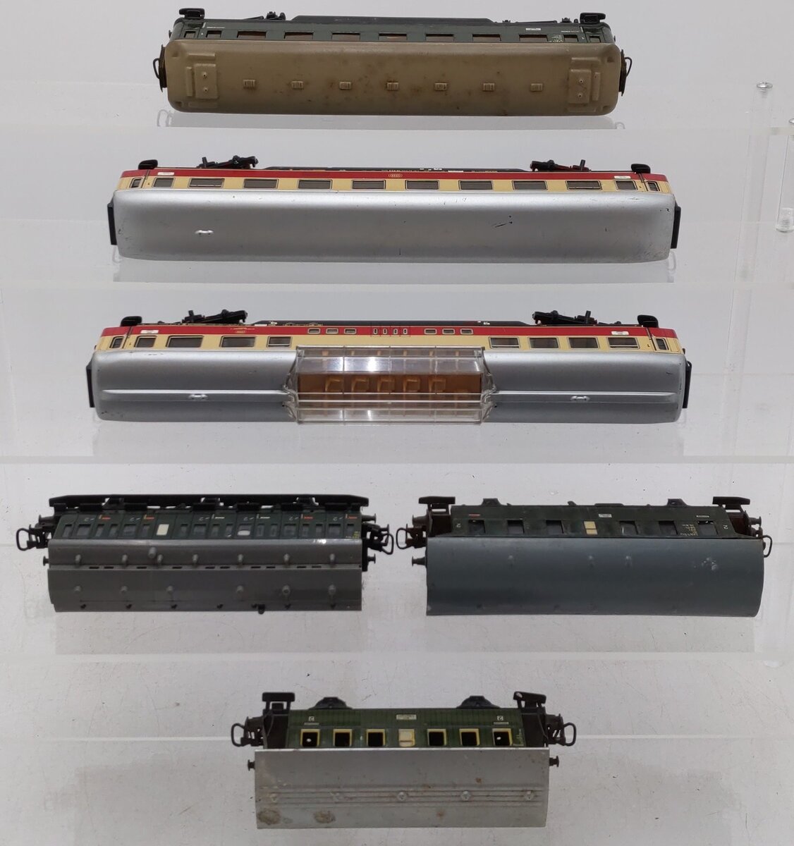 Marklin HO Scale German Federal Railway Assorted Passenger Cars [6] VG