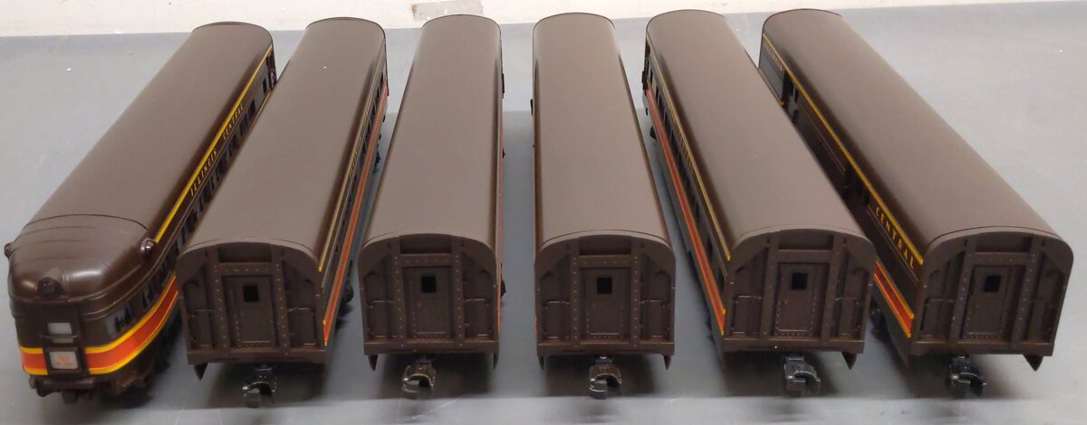 Lionel Passenger Car Assorted Set IC #7220/#7221/#7222/#7223/#7224/#7225 EX