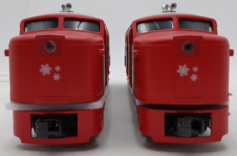 MTH 30-21253-1 O Gauge Christmas Alco PA AA Diesel Engine Set #1225 with PS3 EX/Box