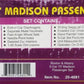 MTH 20-4091 O Boston & Albany Premier 70' Madison Passenger Car Set (Set of 5)