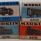Marklin HO Scale German Federal Railway Assorted Freight Cars [4] VG/Box