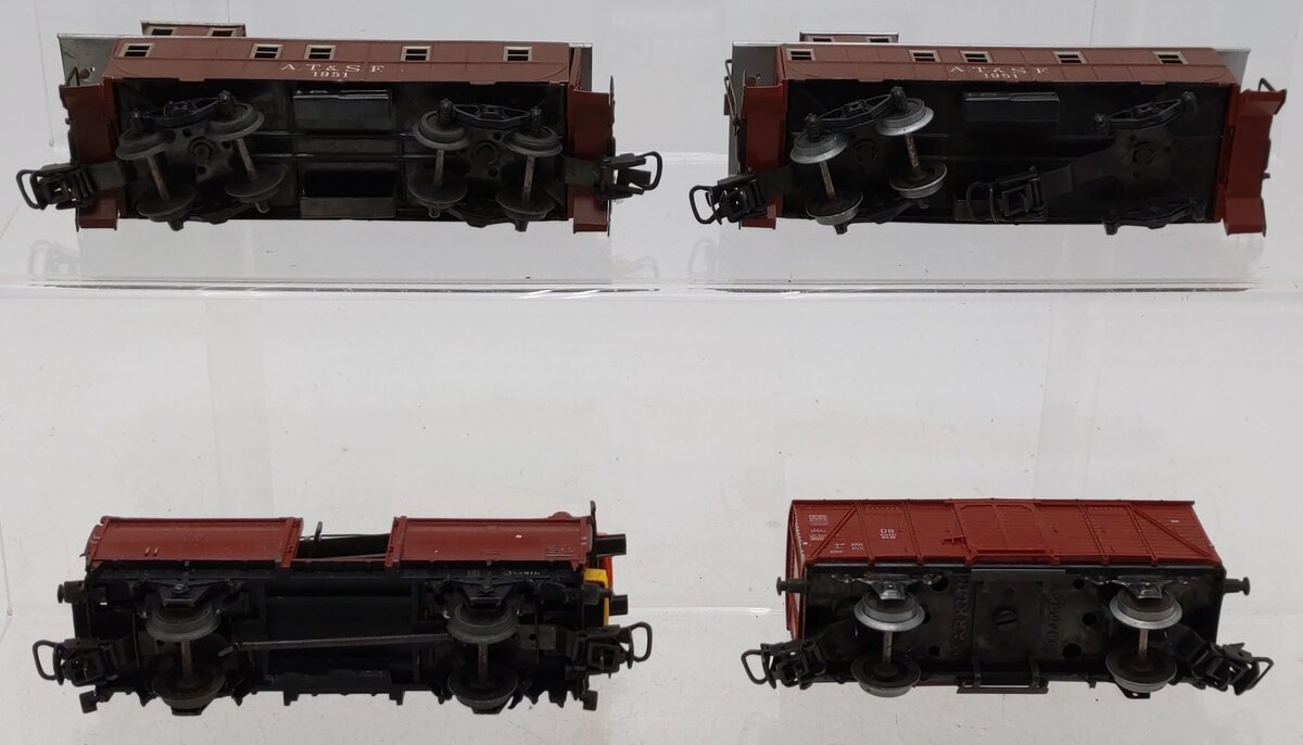 Marklin HO Scale German Federal Railway Assorted Freight Cars [4] VG/Box