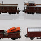 Marklin HO Scale German Federal Railway Assorted Freight Cars [4] VG/Box